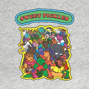 Sweet Pickles - Retro Reading Books T-Shirt